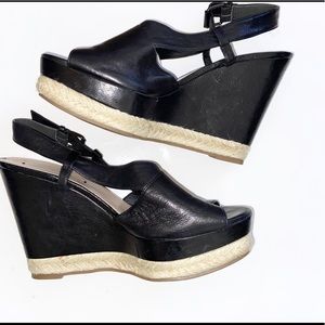 Via Spiga Espradille Wedge Shoes